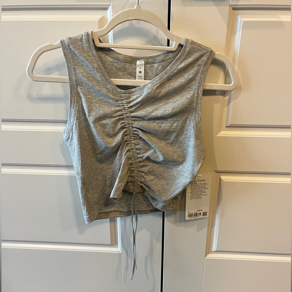 Lululemon LA Asym. Cinched Tank Top